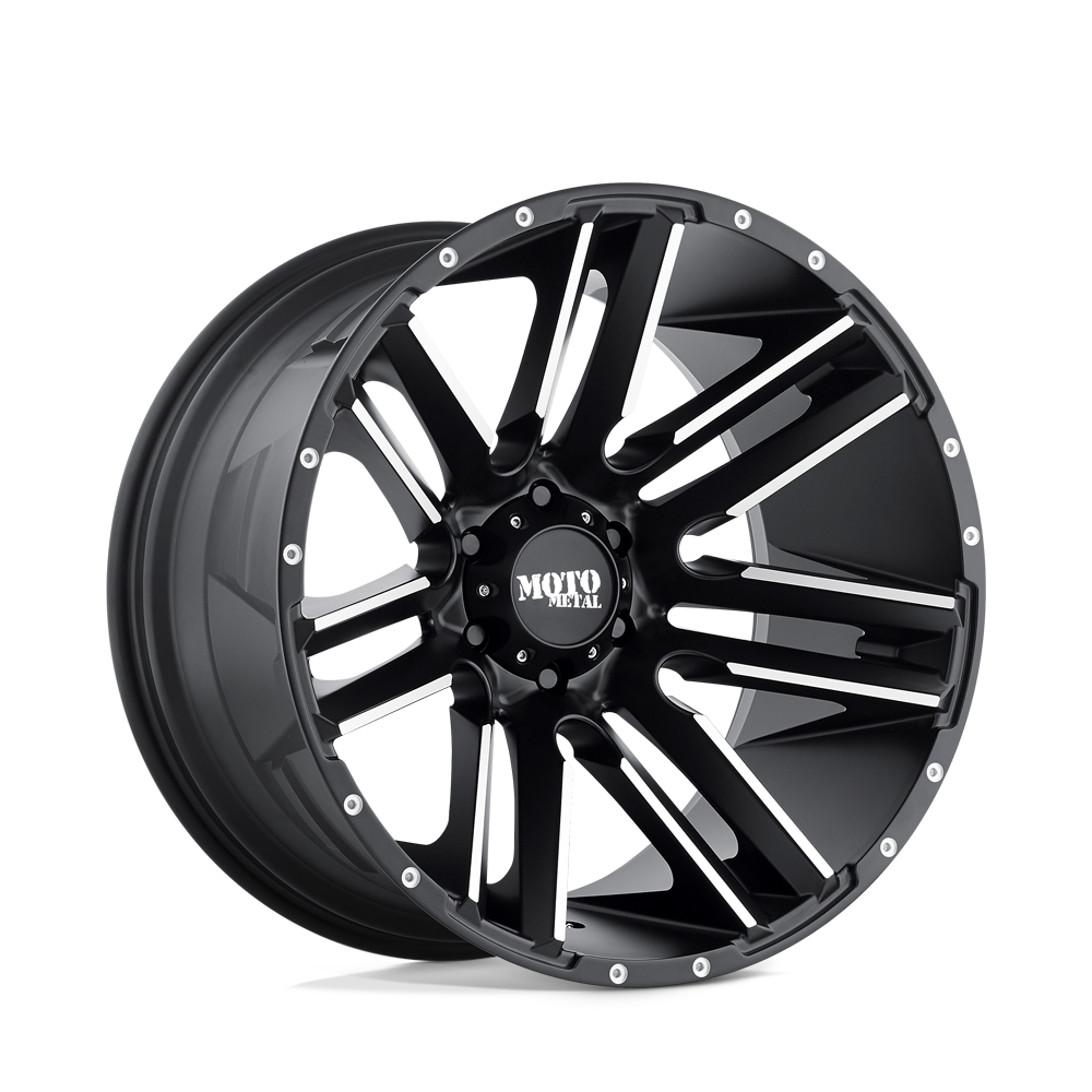 Moto Metal | MO978 RAZOR | Satin Black Machined | 20X9 | 6X139.7 | 18mm/5.71" | MO97829068518