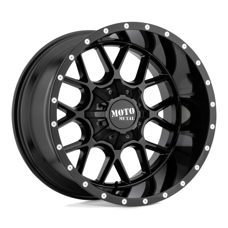Moto Metal | MO986 SIEGE | Gloss Black | 20X9 | 6X135/6X139.7 | 18mm/5.71" | MO986290673A18