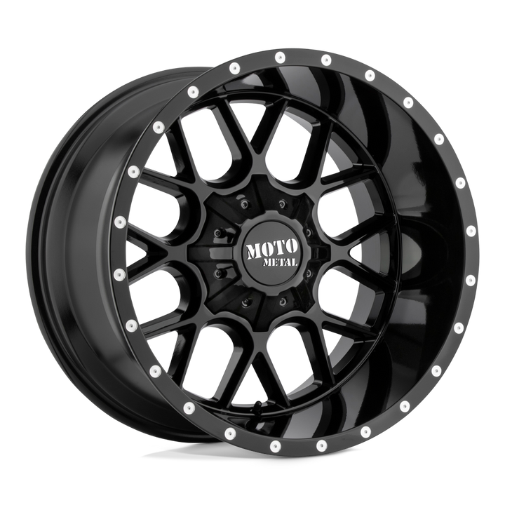 Moto Metal | MO986 SIEGE | Gloss Black | 20X9 | 6X135/6X139.7 | 0mm/5" | MO986290673A00