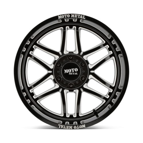 Moto Metal | MO992 FOLSOM | Gloss Black Milled | 20X9 | 6X139.7 | 18mm/5.71" | MO99229068318