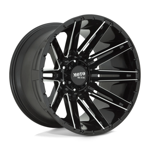 Moto Metal | MO998 KRAKEN | Gloss Black Milled | 20X10 | 6X139.7 | -18mm/4.79" | MO99821068318N