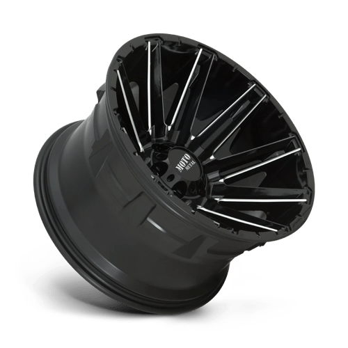 Moto Metal | MO998 KRAKEN | Gloss Black Milled | 22X10 | 6X139.7 | -18mm/4.79" | MO99822068318N