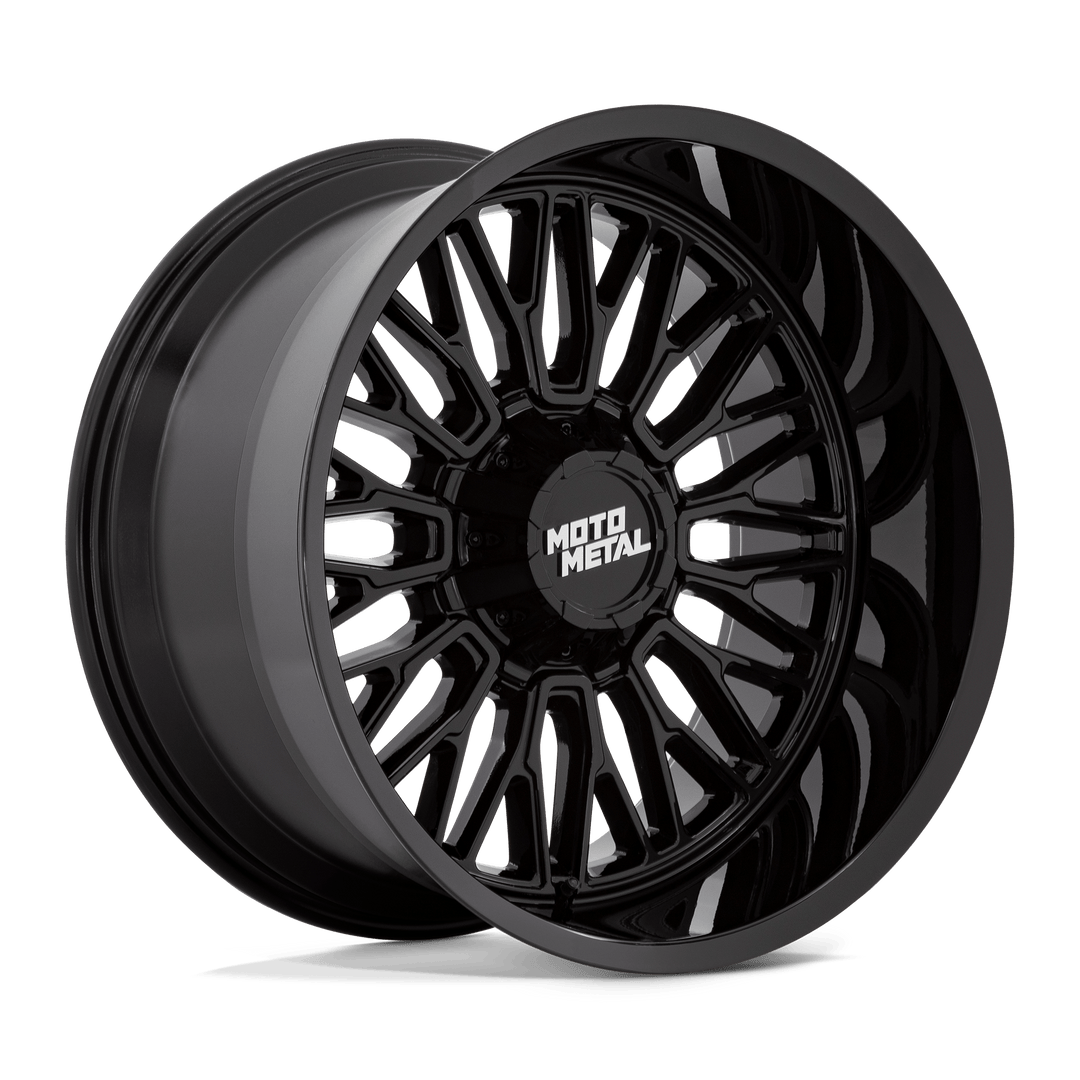 Moto Metal | MO809 STINGER | Gloss Black | 22X10 | 6X135/6X139.7 | -18mm/4.79" | MO809BX22106718N