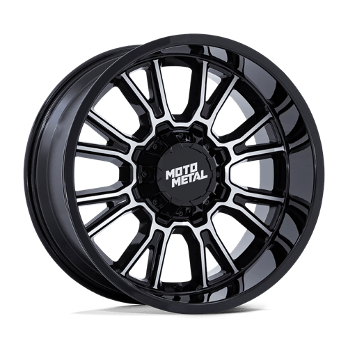 Moto Metal | MO810 LEGACY | Gloss Black Machined | 20X9 | 6X135/6X139.7 | 20mm/5.79" | MO810BD20906720