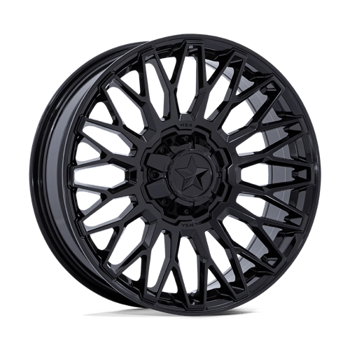MSA Offroad Wheels | M50 CLUBBER | Gloss Black | 24X7 | 5X114.3 | 0mm/4" | MA050BX24701200