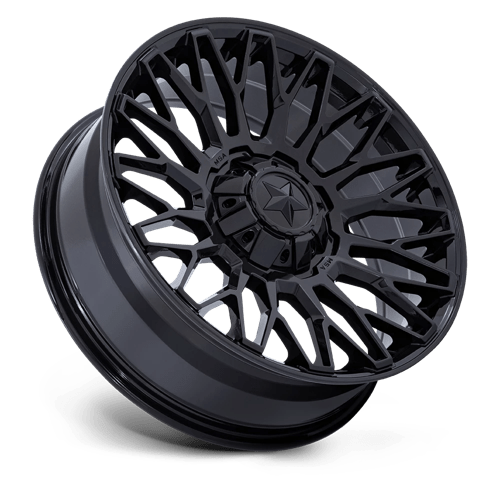 MSA Offroad Wheels | M50 CLUBBER | Gloss Black | 24X7 | 5X114.3 | 0mm/4" | MA050BX24701200