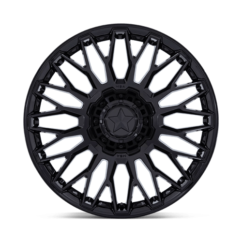 MSA Offroad Wheels | M50 CLUBBER | Gloss Black | 24X7 | 5X114.3 | 0mm/4" | MA050BX24701200