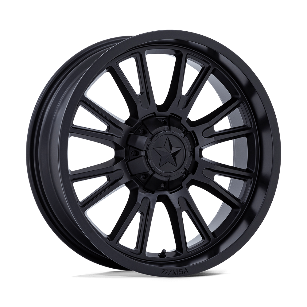 MSA Offroad Wheels | M51 THUNDERLIPS | Matte Black | 20X7 | 5X114.3 | 0mm/4" | MA051MX20701200