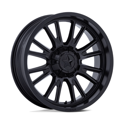 MSA Offroad Wheels | M51 THUNDERLIPS | Matte Black | 24X7 | 5X114.3 | 0mm/4" | MA051MX24701200