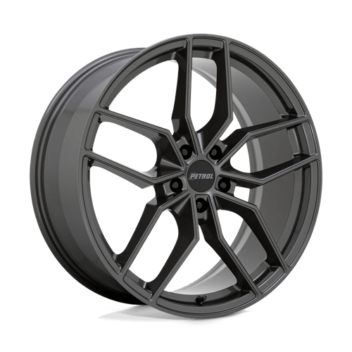 Petrol | P5C | Gloss Gunmetal | 17X8 | 5X108 | 40mm/6.07" | 1780P5C405108G72