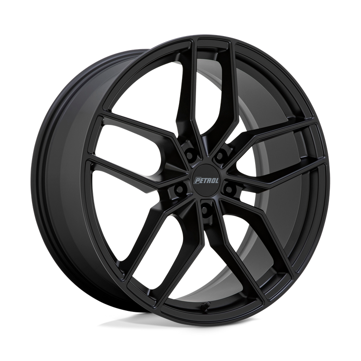 Petrol | P5C | Matte Black | 19X8 | 5X108 | 40mm/6.07" | 1980P5C405108M72