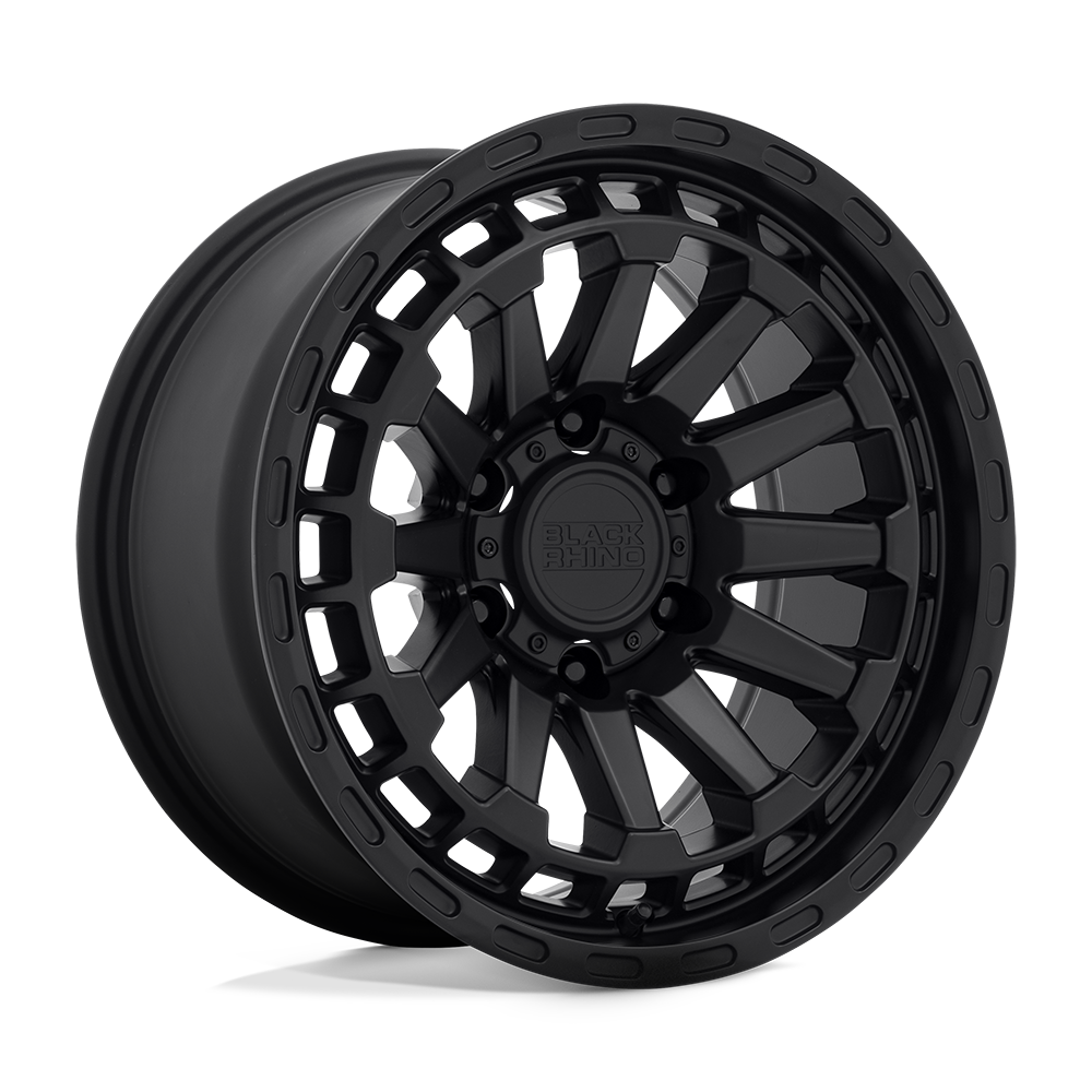 Black Rhino Hard Alloys | RAID | Matte Black | 17X8.5 | 6X135 | -18mm/4.04" | 1785RAD-86135M87