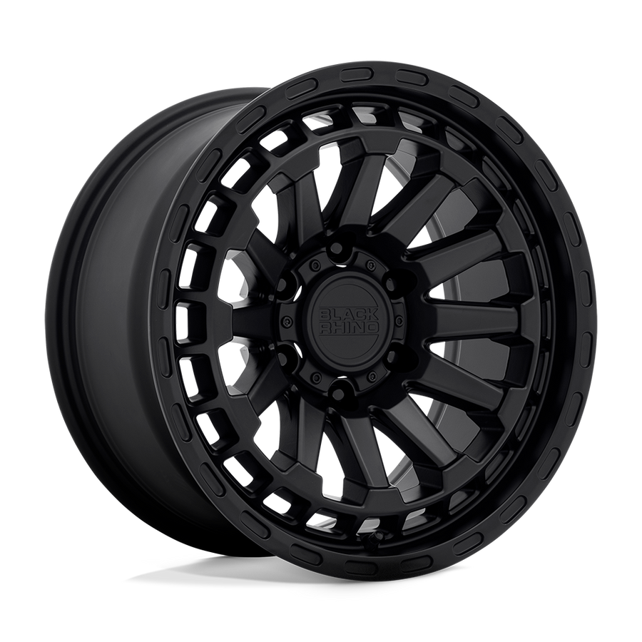 Black Rhino Hard Alloys | RAID | Matte Black | 20X9.5 | 6X135 | -18mm/4.54" | 2095RAD-86135M87