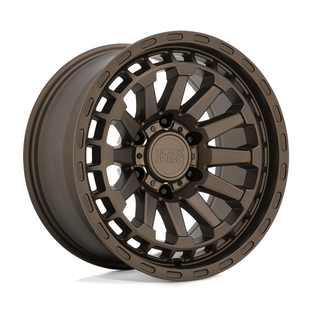 Black Rhino Hard Alloys | RAID | Matte Bronze | 20X9.5 | 6X135 | 12mm/5.72" | 2095RAD126135Z87
