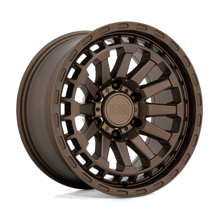 Black Rhino Hard Alloys | RAID | Matte Bronze | 20X9.5 | 6X135 | 12mm/5.72" | 2095RAD126135Z87