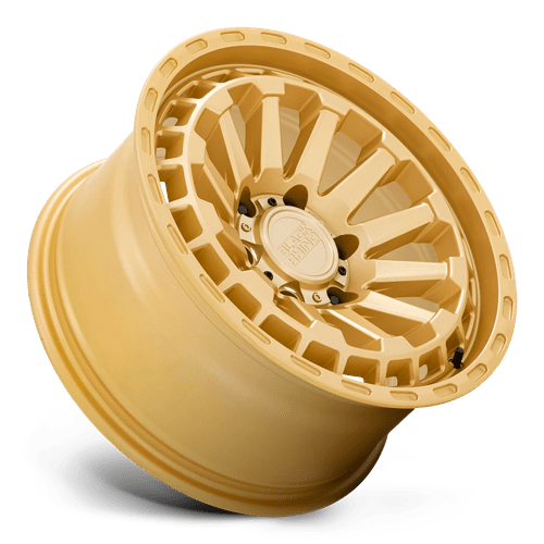 Black Rhino Hard Alloys | RAID | Gold | 20X9.5 | 6X139.7 | 12mm/5.72" | 2095RAD126140L12