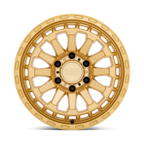 Black Rhino Hard Alloys | RAID | Gold | 20X9.5 | 6X139.7 | 12mm/5.72" | 2095RAD126140L12