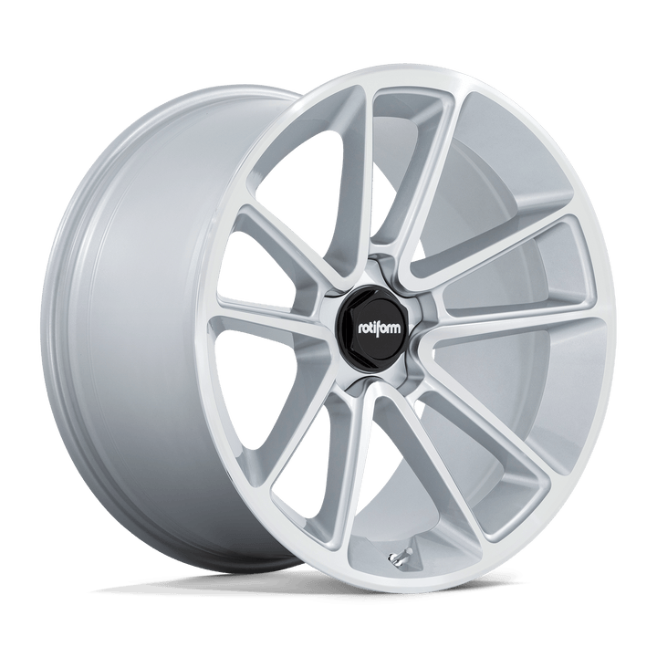 Rotiform | R192 BTL | Gloss Silver With Machined Face | 21X9 | 5X114.3 | 35mm/6.38" | R192219065+35
