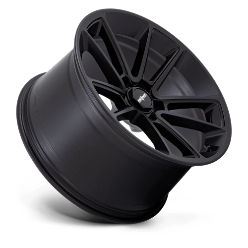 Rotiform | R194 BTL | Matte Black With Black Cap And Inside Spoke Details | 21X10.5 | 5X114.3 | 45mm/7.52" | R194210565+45