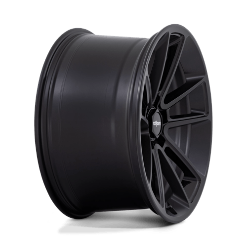 Rotiform | R194 BTL | Matte Black With Black Cap And Inside Spoke Details | 21X10.5 | 5X114.3 | 45mm/7.52" | R194210565+45