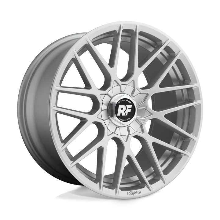 Rotiform | R140 RSE | Gloss Silver | 19X10 | 5X108/5X114.3 | 35mm/6.88" | R140190002+35