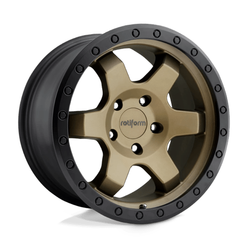 Rotiform | R150 SIX-OR | Matte Bronze Black Bead Ring | 17X9 | 6X135 | 1mm/5.04" | R150179089+01