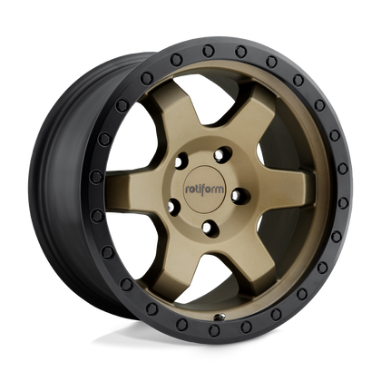 Rotiform | R150 SIX-OR | Matte Bronze Black Bead Ring | 17X9 | 6X135 | 1mm/5.04" | R150179089+01