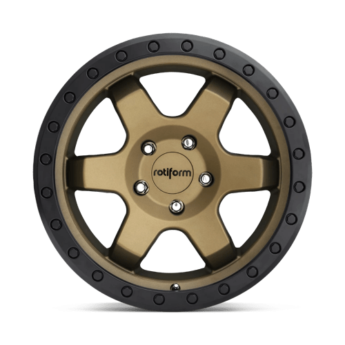 Rotiform | R150 SIX-OR | Matte Bronze Black Bead Ring | 17X9 | 6X135 | 1mm/5.04" | R150179089+01