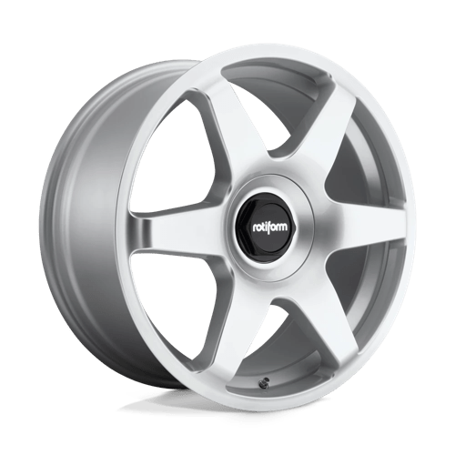 Rotiform | R114 SIX | Gloss Silver | 18X8.5 | 5X114.3/5X120 | 35mm/6.13" | R114188552+35