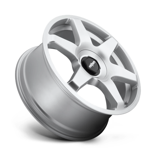 Rotiform | R114 SIX | Gloss Silver | 18X8.5 | 5X114.3/5X120 | 35mm/6.13" | R114188552+35