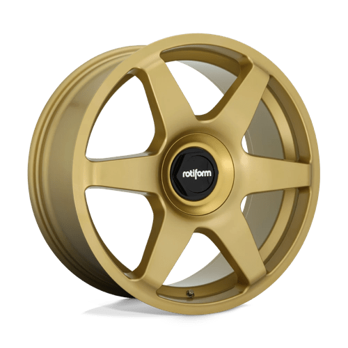 Rotiform | R118 SIX | Matte Gold | 19X8.5 | 5X108/5X114.3 | 45mm/6.52" | R118198502+45