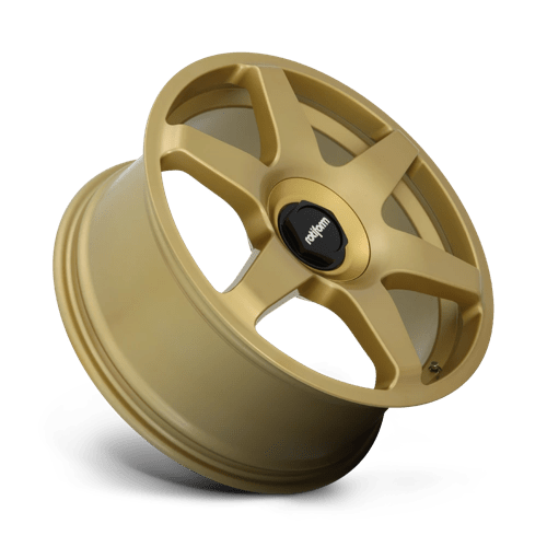 Rotiform | R118 SIX | Matte Gold | 19X8.5 | 5X108/5X114.3 | 45mm/6.52" | R118198502+45
