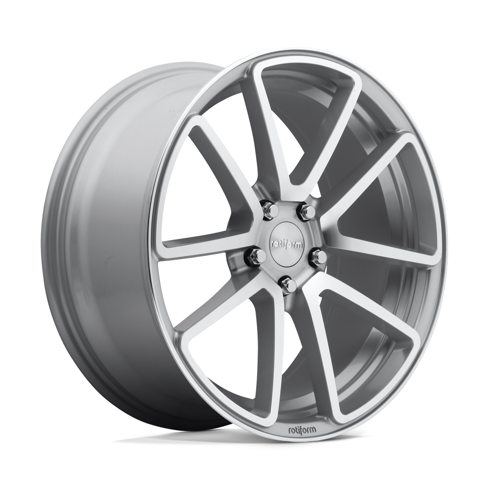 Rotiform | R120 SPF | Gloss Silver Machined | 18X8.5 | 5X114.3 | 45mm/6.52" | R120188565+45