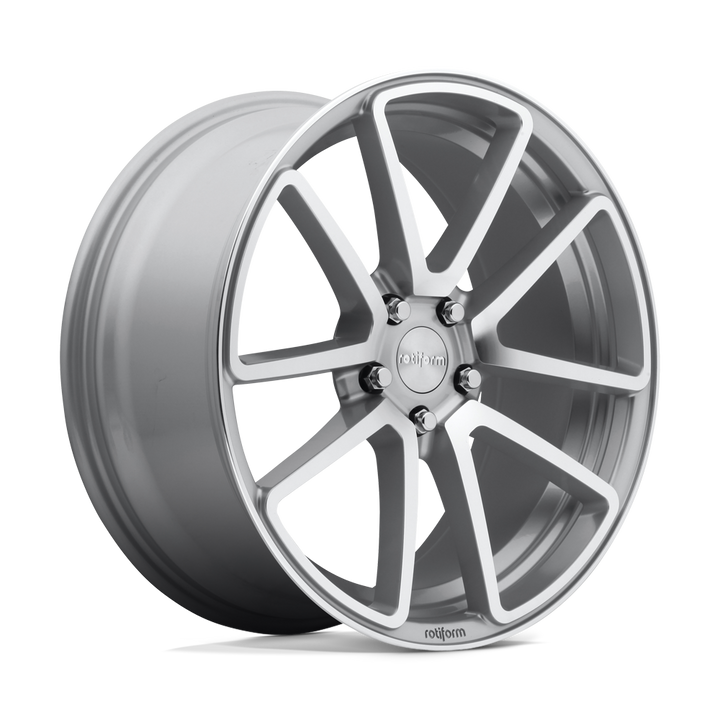Rotiform | R120 SPF | Gloss Silver Machined | 18X8.5 | 5X114.3 | 45mm/6.52" | R120188565+45