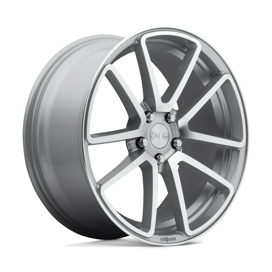Rotiform | R120 SPF | Gloss Silver Machined | 18X8.5 | 5X114.3 | 45mm/6.52" | R120188565+45