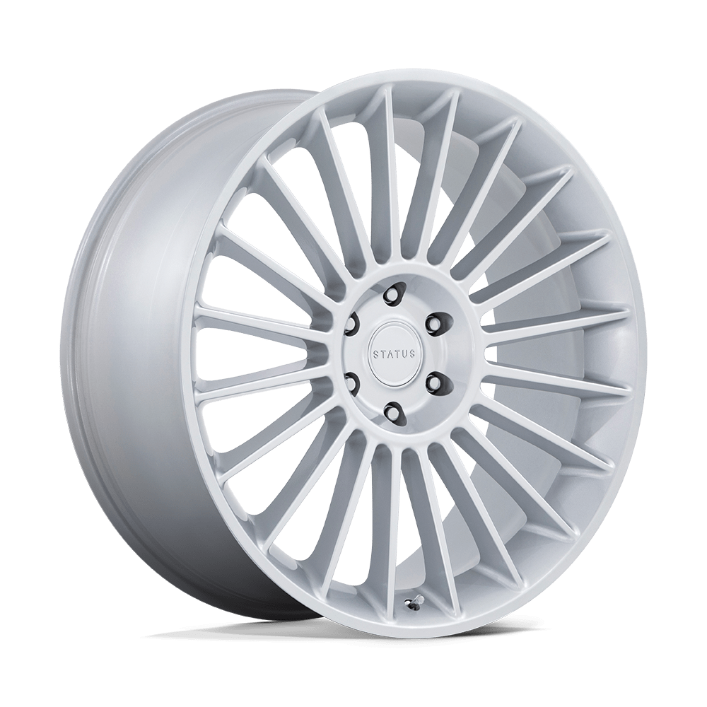 Status | VENTI | Gloss Silver | 24X10 | 6X139.7 | 30mm/6.68" | ST003SX24106830