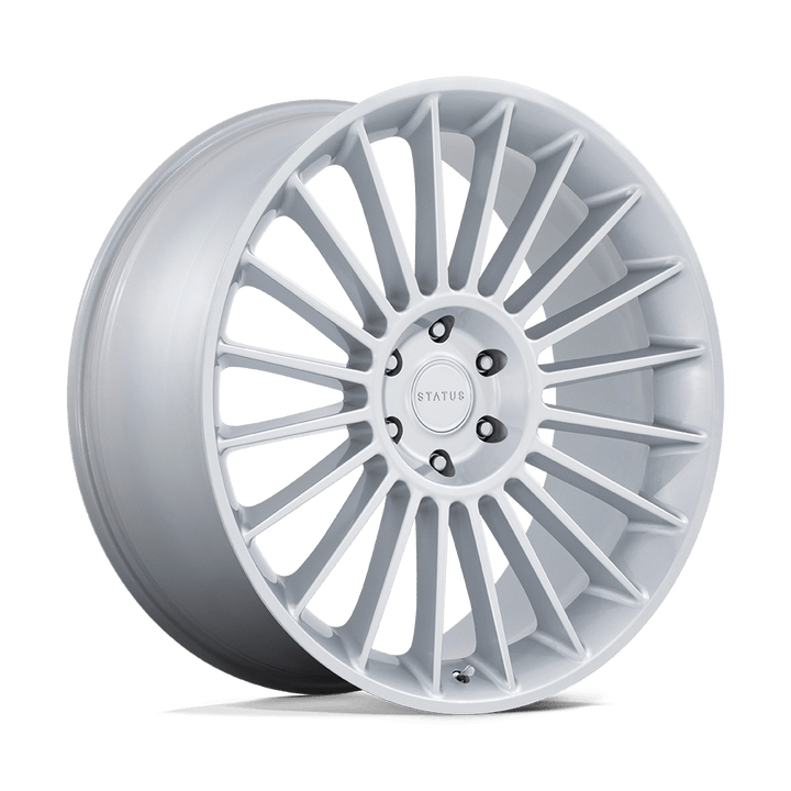 Status | VENTI | Gloss Silver | 24X10 | 6X139.7 | 30mm/6.68" | ST003SX24106830