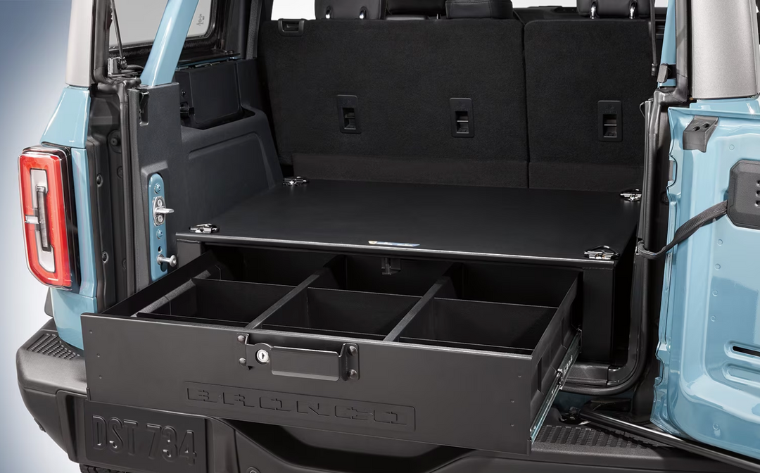 FORD ACCESSORIES - CARGO AREA SECURITY DRAWER - 2021-2024 BRONCO 4DR