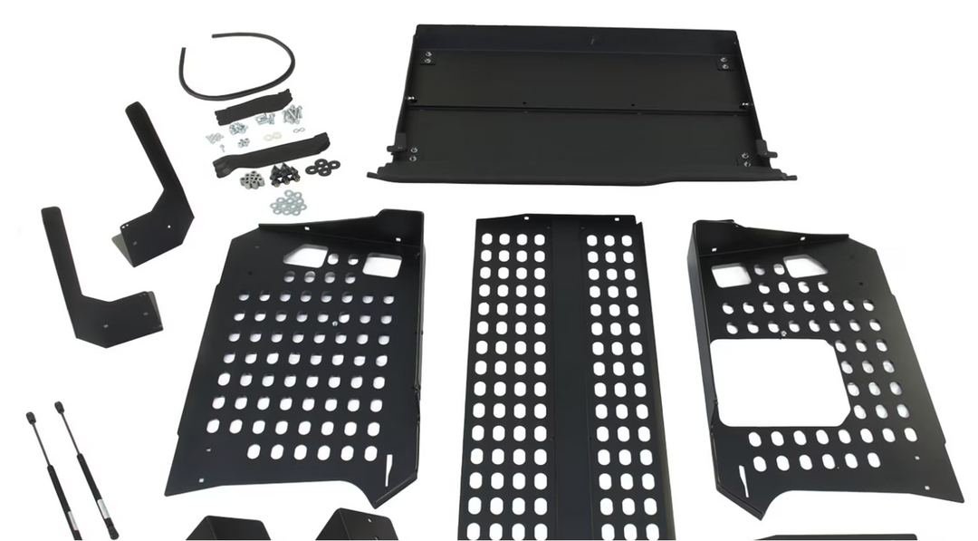 FORD ACCESSORIES - DELUXE RAISED LID CARGO AREA ENCLOSURE - BRONCO 4DR 2021-2024