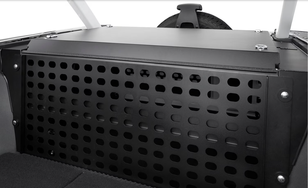 FORD ACCESSORIES - DELUXE RAISED LID CARGO AREA ENCLOSURE - BRONCO 4DR 2021-2024