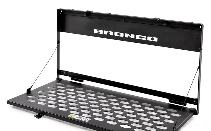 FORD ACCESSORIES - TAILGATE FOLDING TABLE FOR REAR SWING GATE - BRONCO 2021-2024