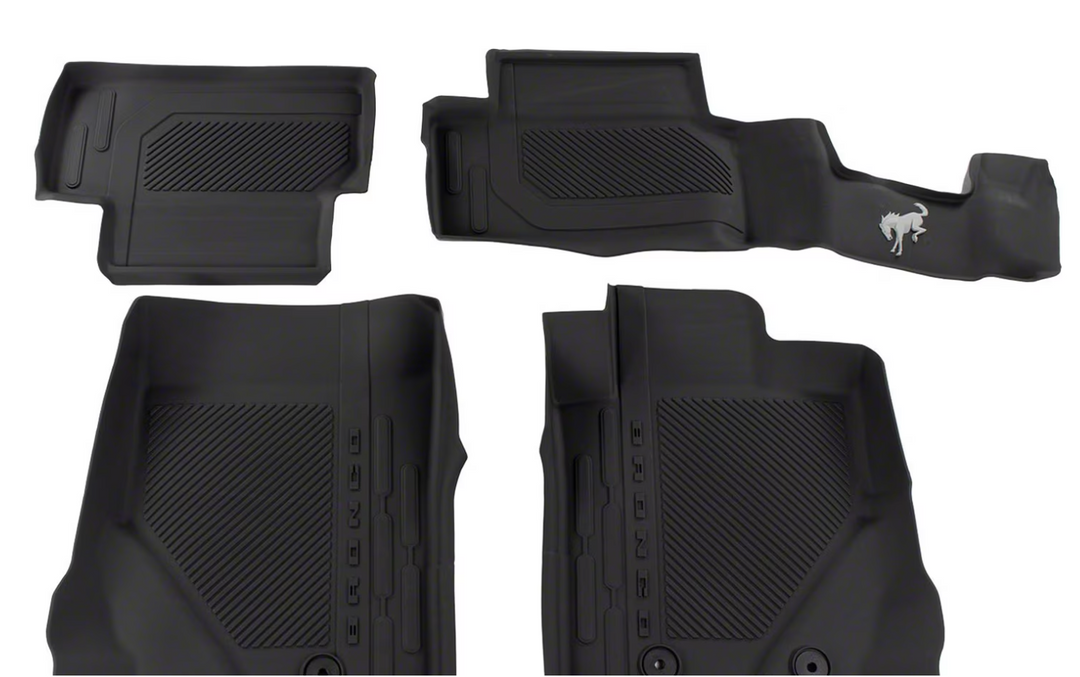 FORD ACCESSORIES - FLOOR LINER FOR CARPET FLOORING - 2021-2024 BRONCO 2DR