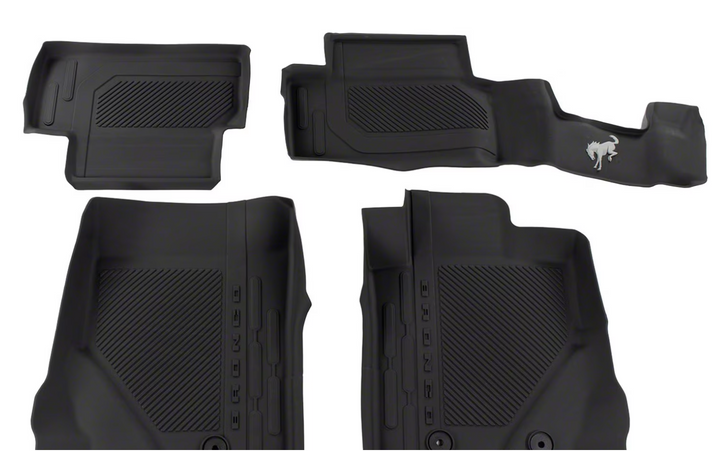FORD ACCESSORIES - FLOOR LINER FOR CARPET FLOORING - 2021-2024 BRONCO 2DR