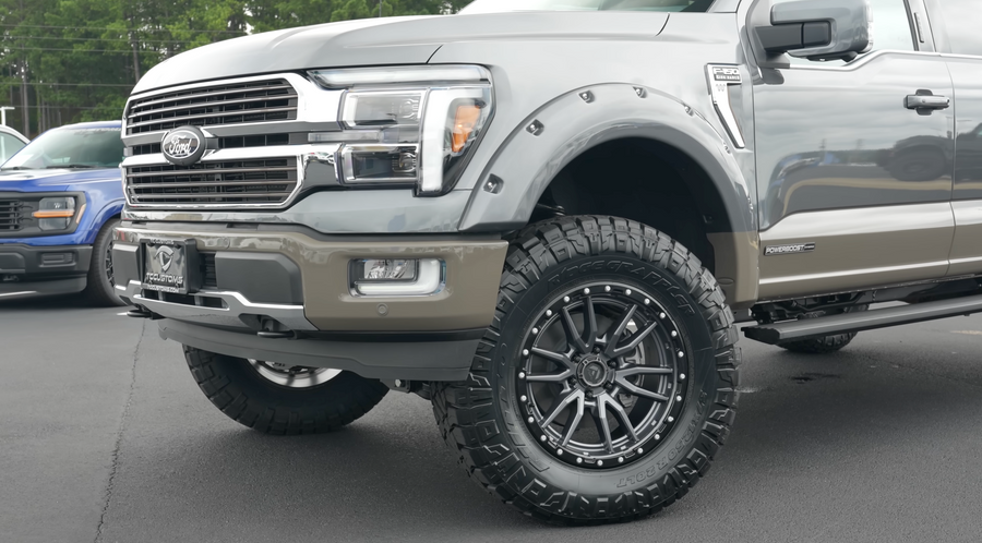 Husky Liners Pocket Style Fender Flares - 4pc Matte Black - 2021-2026 Ford F-150 (2802963)