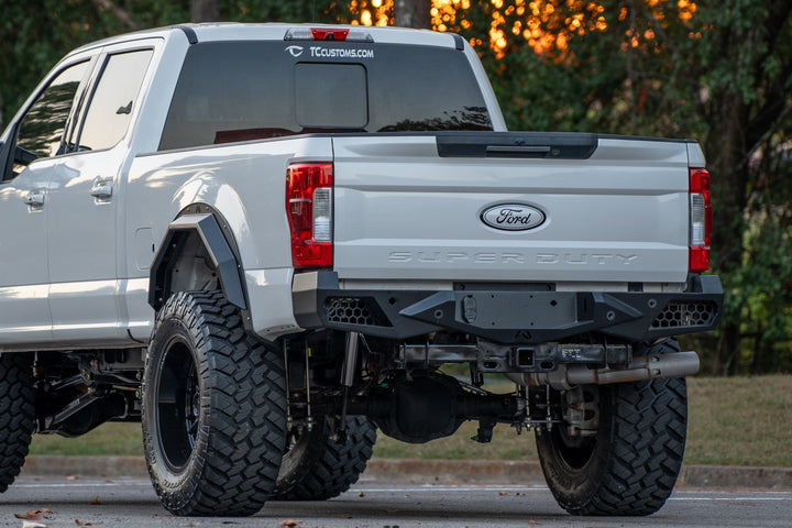 FabFours Vengeance Rear Bumper - 2017-2022 F250/F350