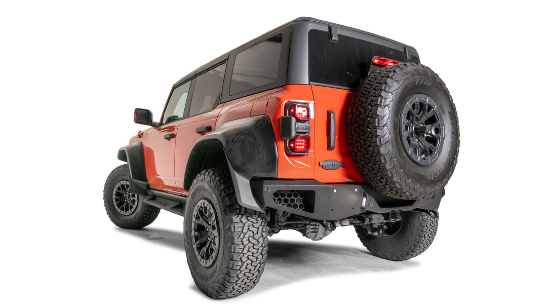 FabFours - Vengeance Rear Bumper - 2022-2024 Bronco Raptor