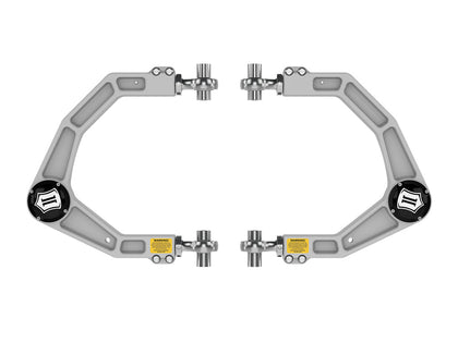 ICON Vehicle Dynamics Billet Upper Control Arms w/ Delta Joint PRO - 2021-2025 Ford F-150 Raptor