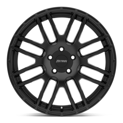Petrol | P6A | Matte Black | 17X7.5 | 5X114.3 | 40mm/5.82" | 1775P6A405114M76