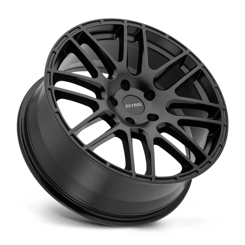 Petrol | P6A | Matte Black | 18X8 | 5X108 | 40mm/6.07" | 1880P6A405108M72
