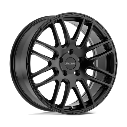 Petrol | P6A | Matte Black | 17X7.5 | 5X114.3 | 40mm/5.82" | 1775P6A405114M76